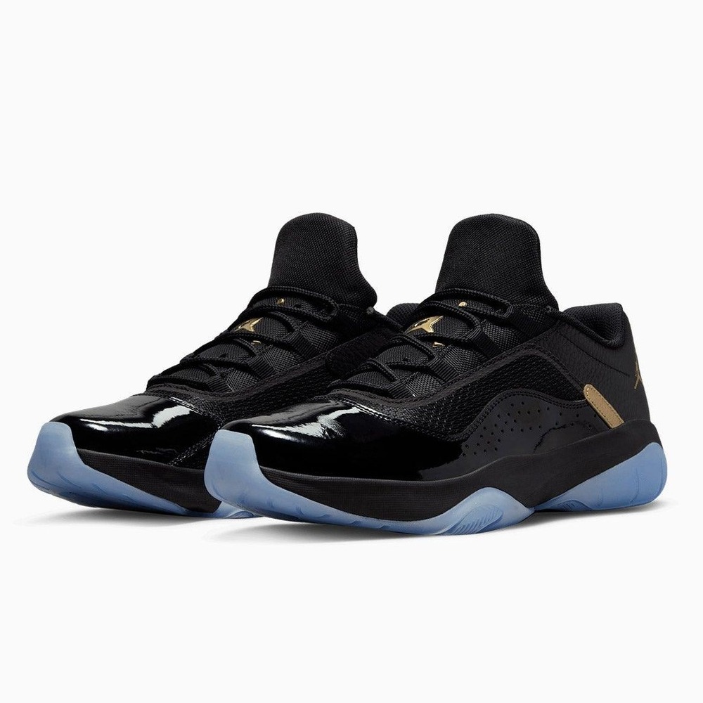 Nike Air Jordan 11 CMFT Low Black Gold Shoes Sneakers‎ DO0613-007 Size 12.5